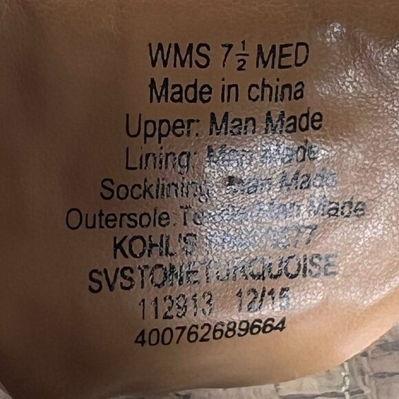 Simply Vera Vera Wang Womens 112913 Blue Beaded Thong Size 7.5 Wedge Sandals - Picture 9 of 10